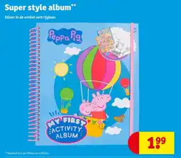 Kruidvat Super style album aanbieding