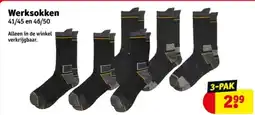 Kruidvat Werksokken aanbieding