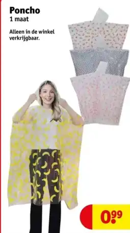 Kruidvat Poncho aanbieding
