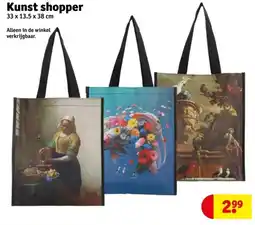 Kruidvat Kunst shopper aanbieding