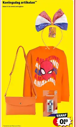 Kruidvat Koningsdag artikelen aanbieding