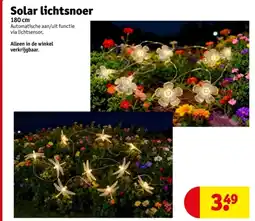 Kruidvat Solar lichtsnoer aanbieding