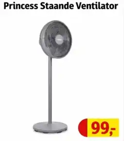 Kruidvat Princess Staande Ventilator aanbieding