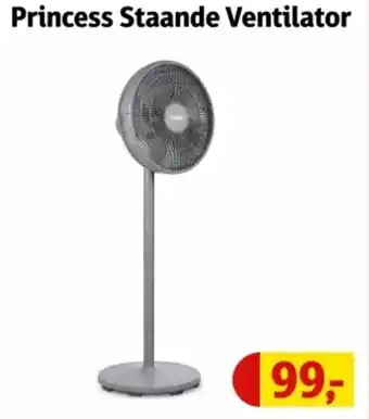 Kruidvat Princess Staande Ventilator aanbieding