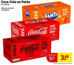 Kruidvat Coca-Cola en Fanta aanbieding