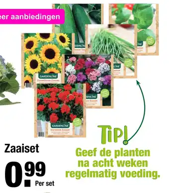 ALDI Zaaiset aanbieding