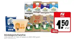 Jumbo Arla biologisch of lactofree aanbieding
