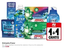 Jumbo Ariel pods of Lenor aanbieding