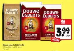 Jumbo Douwe Egberts filterkoffie aanbieding