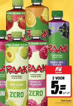 Jumbo Raak siropen aanbieding