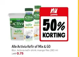 Jumbo Alle Activia Kefir of Mix & GO aanbieding