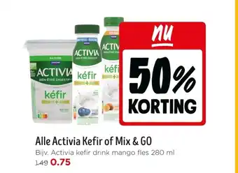 Alle Activia Kefir of Mix & GO