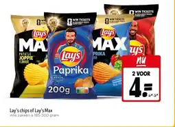 Jumbo Lay's chips of Lay's Max aanbieding