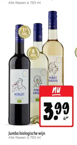 Jumbo Jumbo biologische wijn aanbieding