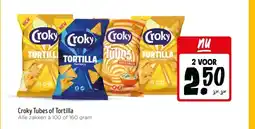 Jumbo Croky Tubes of Tortilla aanbieding