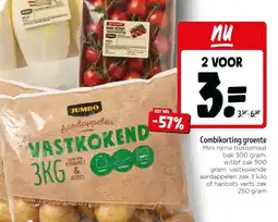 Jumbo Combikorting groente aanbieding