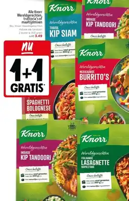 Jumbo Alle Knorr Wereldgerechten, trattoria's of maaltijdmixen aanbieding