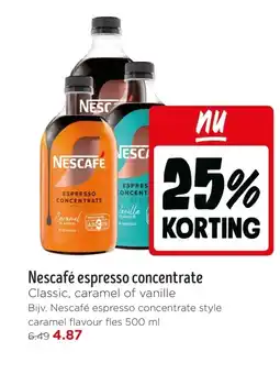 Jumbo Nescafé espresso concentrate aanbieding