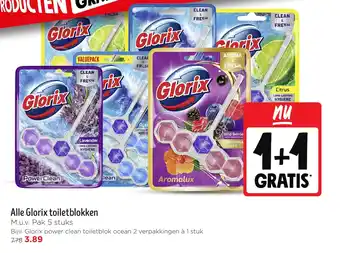 Jumbo Alle Glorix toiletblokken aanbieding