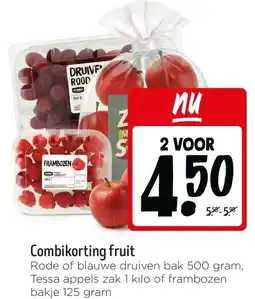 Jumbo Combikorting fruit aanbieding