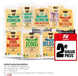 Jumbo Jumbo Goudse kaas plakken aanbieding