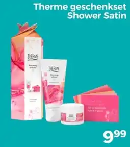 Trekpleister Therme geschenkset Shower Satin aanbieding