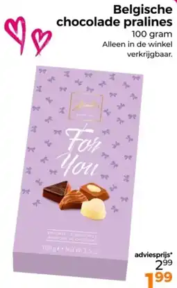 Trekpleister Belgische chocolade pralines aanbieding