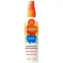 Etos Vision KIDS Zonnebrand Spray SPF50+ 180 ML aanbieding