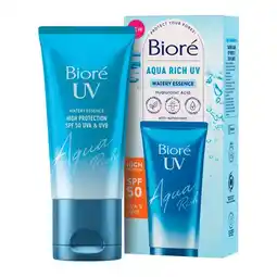 Etos Bioré UV Aqua Rich Weightless Moisturiser SPF50 50 ML aanbieding