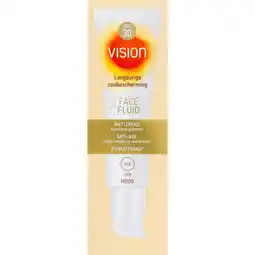 Etos Vision Zonnebrand Face Fluid SPF30 50 ML aanbieding