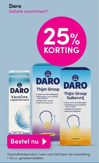 DA Daro aanbieding