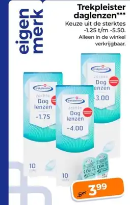 Trekpleister Trekpleister daglenzen aanbieding