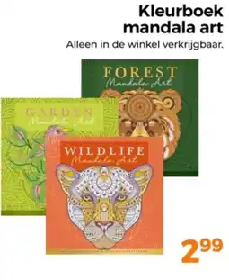 Trekpleister Kleurboek mandala art aanbieding