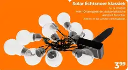 Trekpleister Solar lichtsnoer klassiek aanbieding