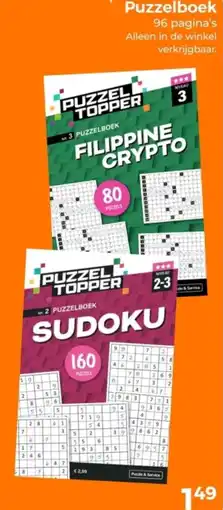 Trekpleister Puzzelboek aanbieding