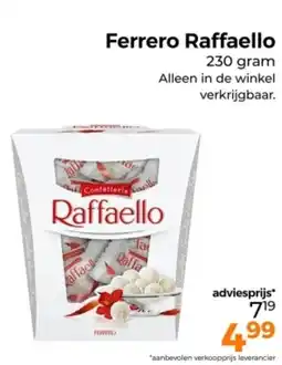 Trekpleister Ferrero Raffaello aanbieding