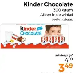 Trekpleister Kinder Chocolate aanbieding