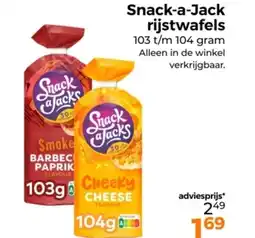 Trekpleister Snack-a-Jack rijstwafels aanbieding