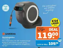 Albert Heijn Gardena Wandslangenbox aanbieding