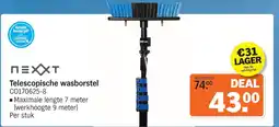 Albert Heijn Telescopische wasborstel C0170625-8 aanbieding