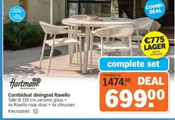 Albert Heijn Combideal diningset Ravello Tafel aanbieding