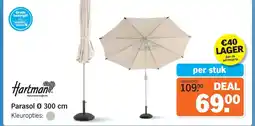 Albert Heijn Hartman Parasol 300 cm aanbieding