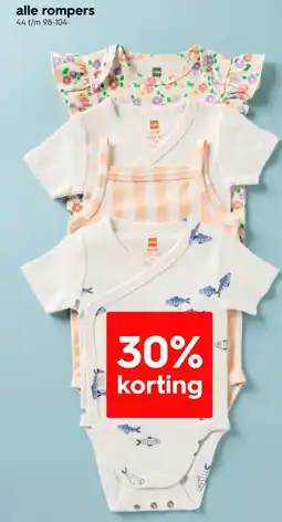 HEMA Alle rompers aanbieding