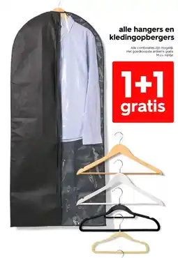 HEMA Alle hangers en kledingopbergers aanbieding