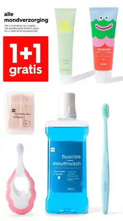 HEMA Alle mondverzorging aanbieding