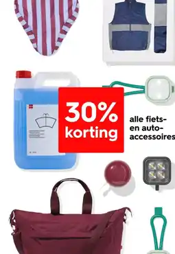 HEMA Alle fiets- en auto- accessoires aanbieding