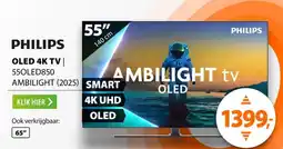 Expert Philips 55OLED850 Ambilight (2025) aanbieding