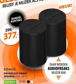 Expert Sonos Era 100 SL Zwart aanbieding