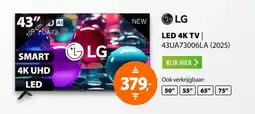Expert LG 4K SMART 43UA73006LA (2025) aanbieding