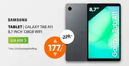 Expert Samsung Galaxy Tab A11 8,7 inch 128GB Wifi Grijs aanbieding